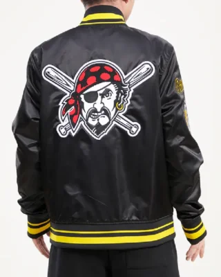 MLB Pittsburgh Pirates Mashup Satin Jacket back