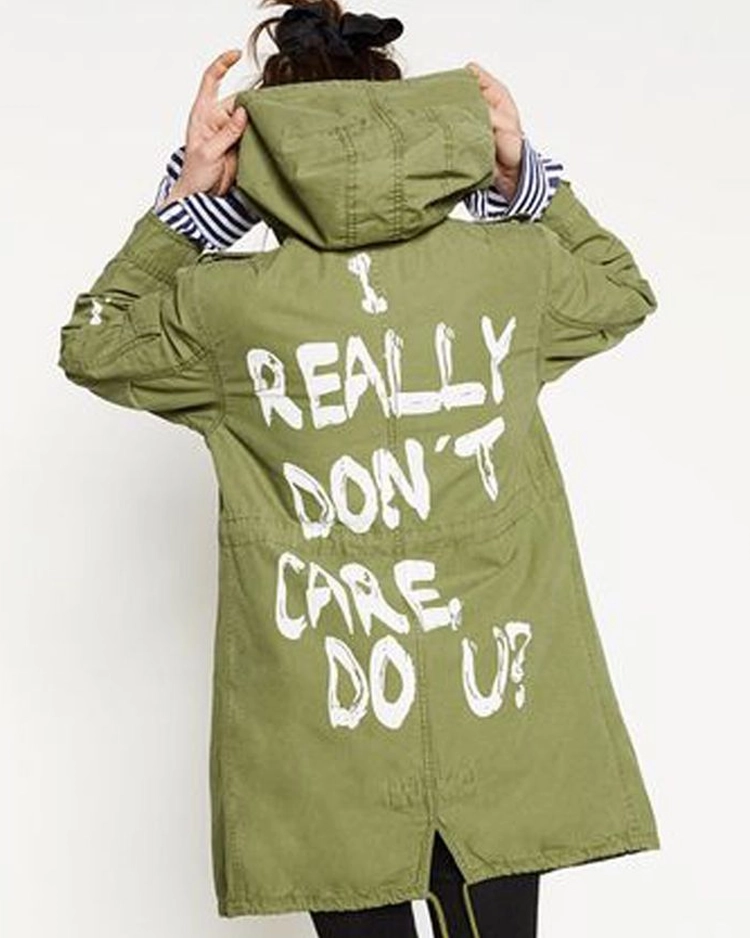 Melania Trump I Don't Care Jacket