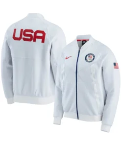 Nike Team Issued Team Usa 2020 Olympics Media Day Podium Jacket