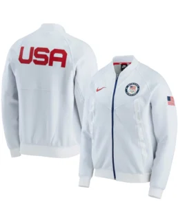 Nike Team Issued Team Usa 2020 Olympics Media Day Podium Jacket