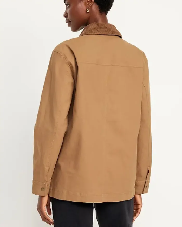 Old Navy Canvas Barn Jacket back