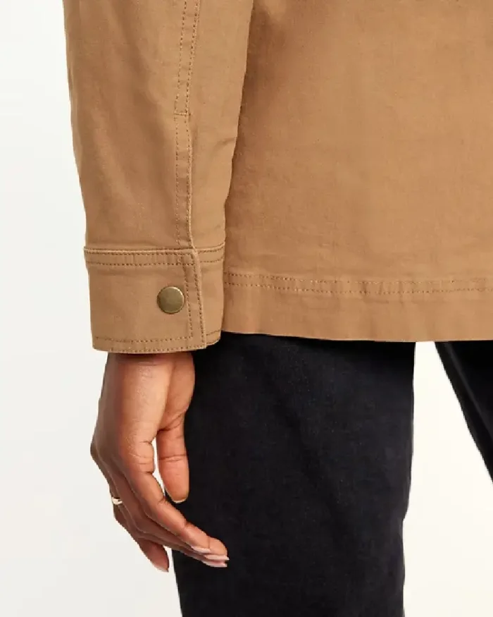 Old Navy Canvas Barn Jacket sleeves view