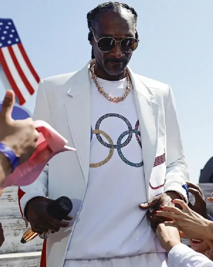 Olympic Snoop Dogg La28 Handover Celebration Coat