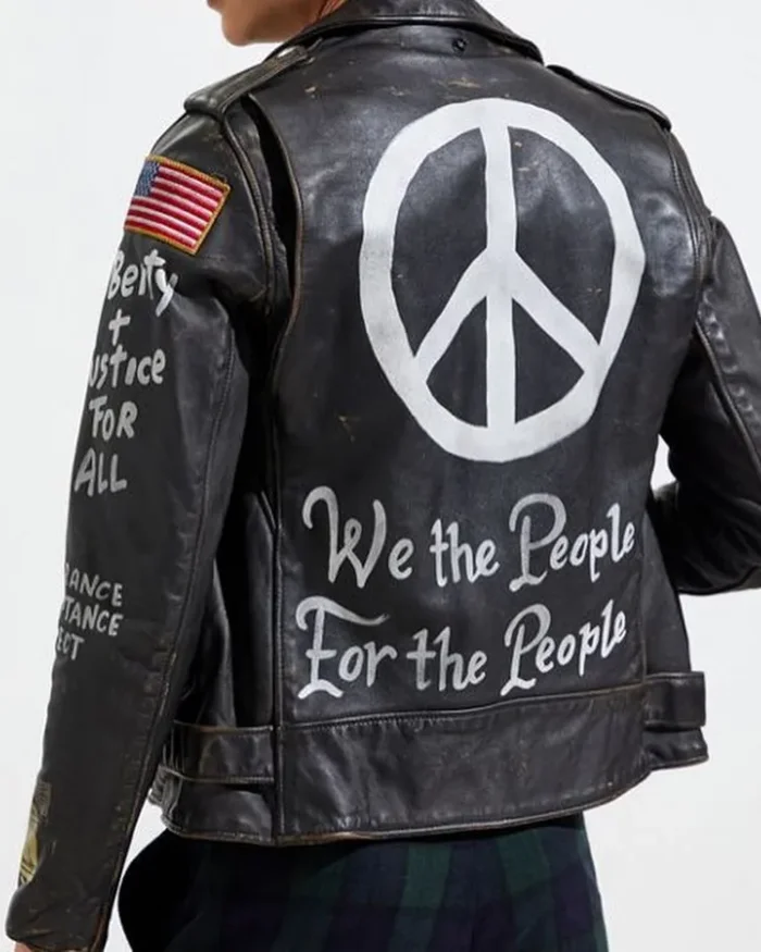 Perfecto Freedom Of Speech Jacket Back Look