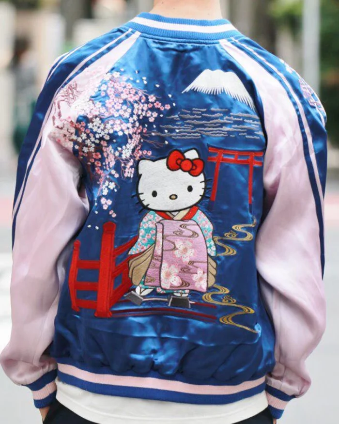 Sanrio Hello Kitty Oiran Sukajan Jacket