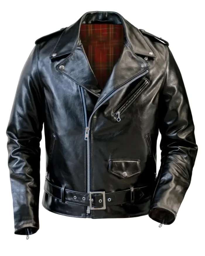 Schott Nyc Lightweight Fitted Cowhide Motorcycle