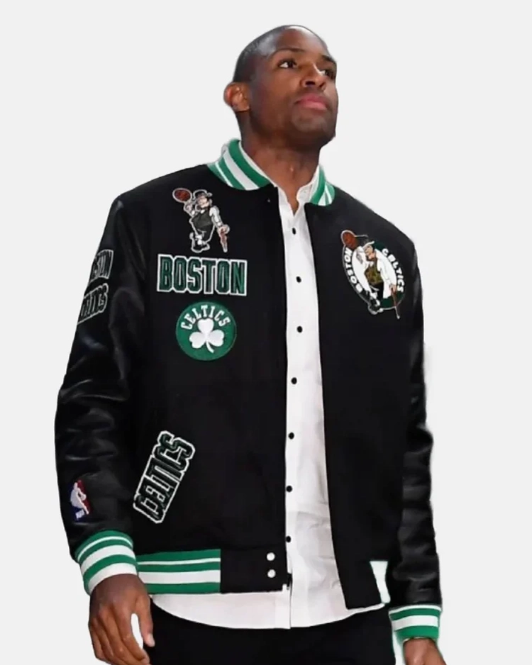 Shop Al Horford Boston Celtics Varsity Jacket For Men And Women On Sale