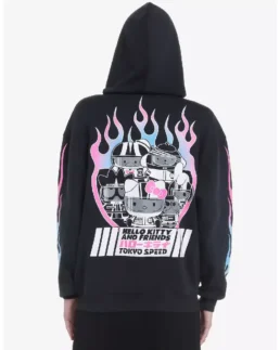 Shop Hello Kitty And Friends Racing Hoodie For Men And Women On Sale