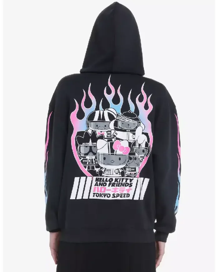 Shop Hello Kitty And Friends Racing Hoodie For Men And Women On Sale