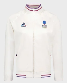 Shop Team France Paris Olympics 2024 Podium Jacket For Men And Women On Sale