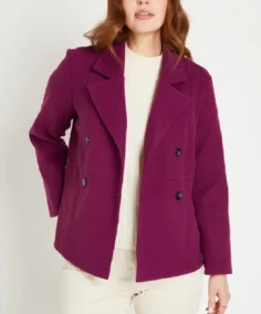 Short-Length Double Fastening Reefer Jacket