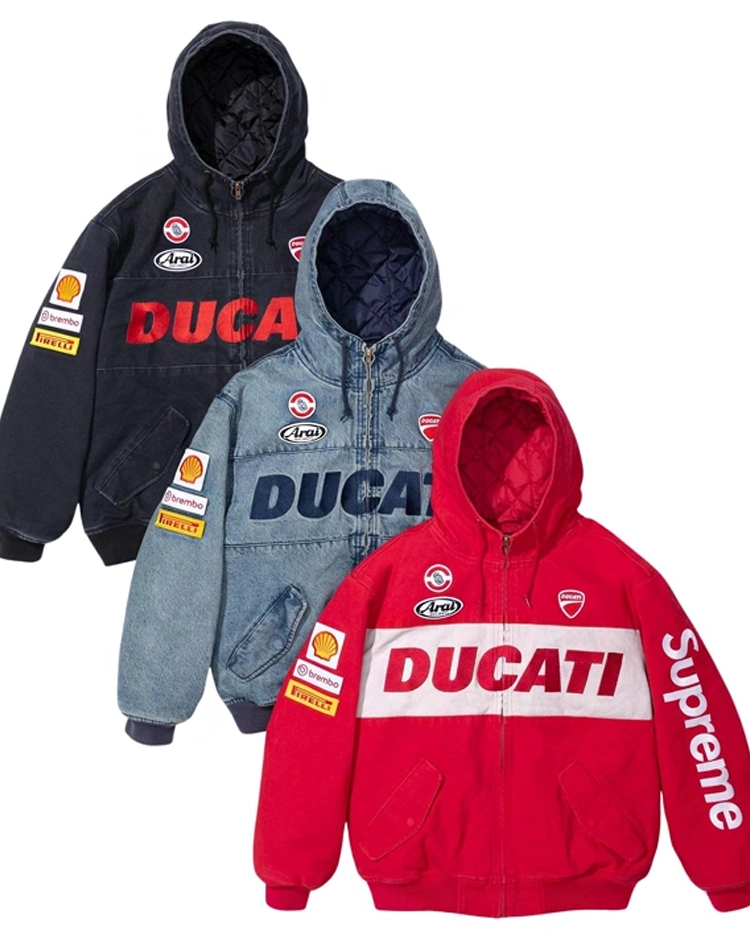 Supreme Ducati Hooded Racing Jacket