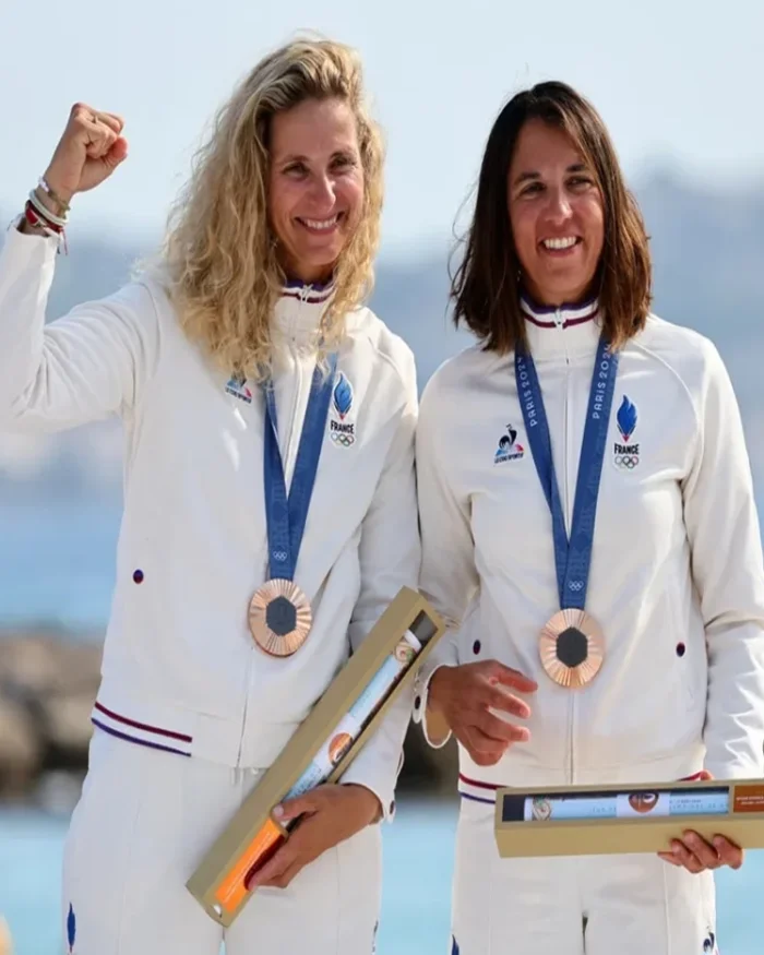 Team France Paris Olympics 2024 Podium Jacket