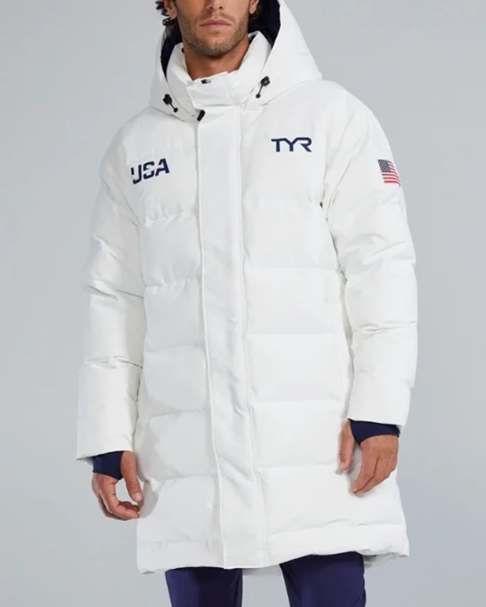 Team USA Swimming Kit Elite Down Parka Jacket Men