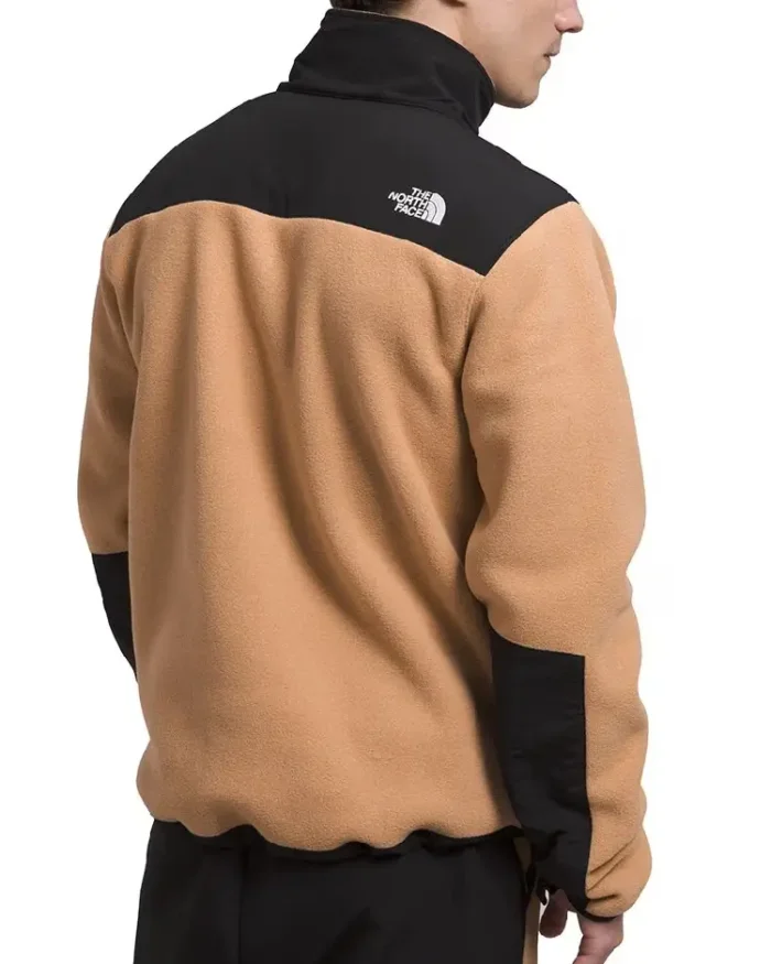 The North Face Almond Butter Denali 2 Fleece Jacket Back View