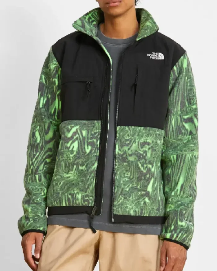 The North Face Chlorophyll Green Denali Fleece Jacket