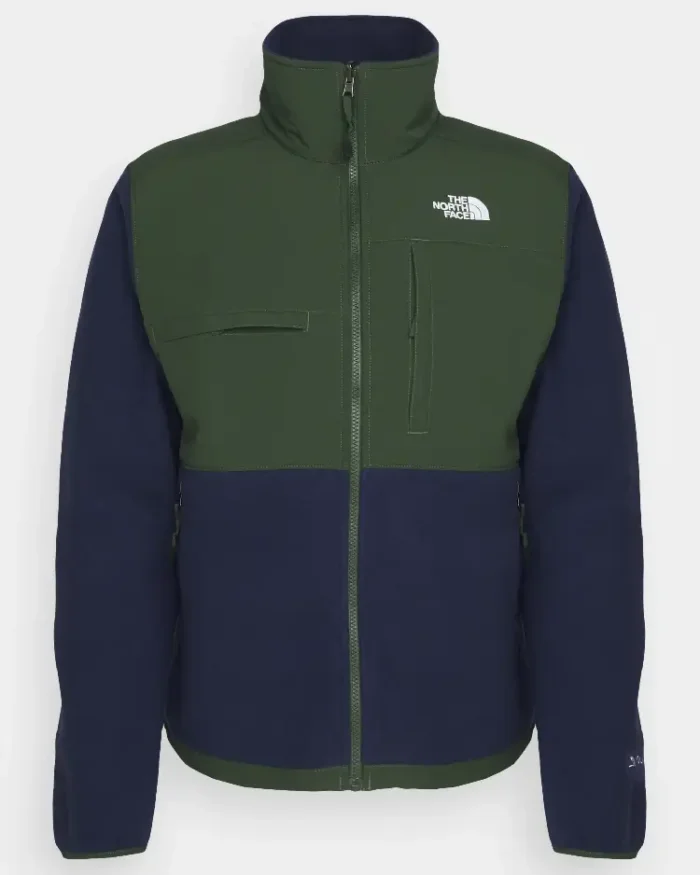 The North Face Denali Fleece Jacket Summit NavyPine Needle front view