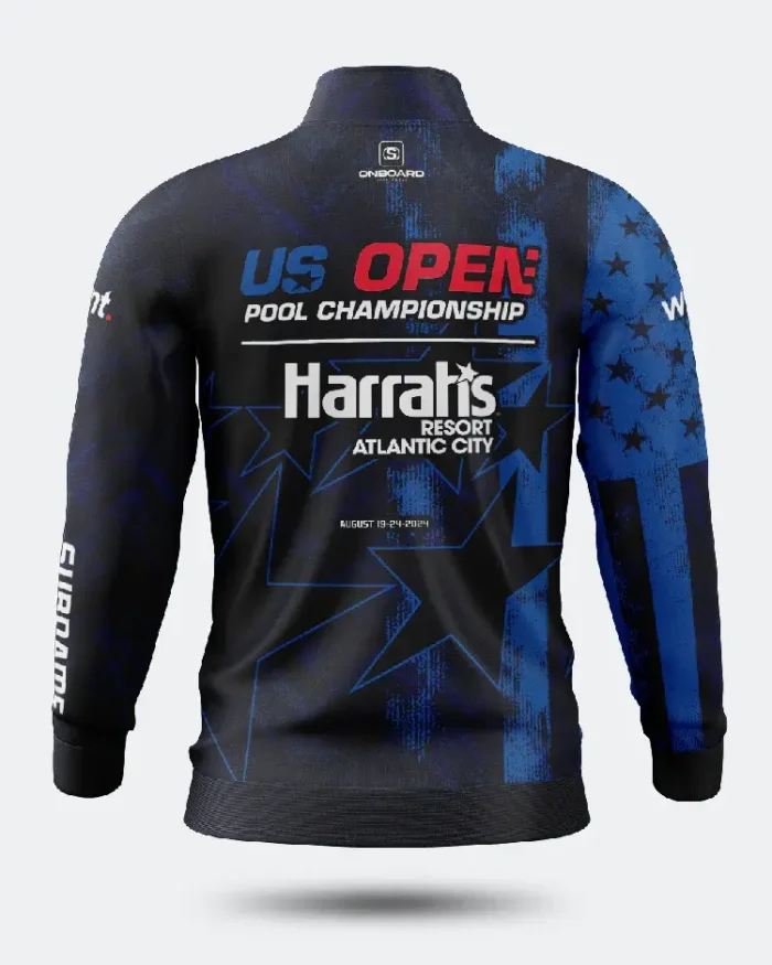 US Open Tennis 2024 Training Jacket back