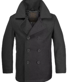 Vintage US Navy Pea Coat Reefer Jacket