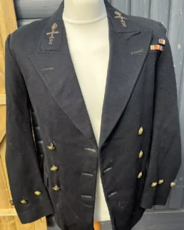 WW2 British Royal Navy Chief Petty Officers CPO Tunic Reefer Jacket front view