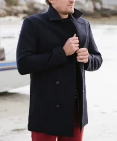Wool Navy PeaCoat Reefer Jacket