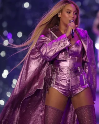 beyoncé renaissance tour acne studios coat front