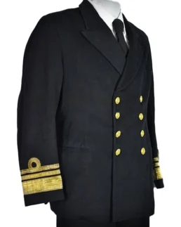 british royal navy vice admiral no.1 reefer jacket side view