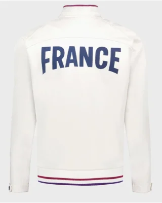 team france paris olympics 2024 podium jacket back