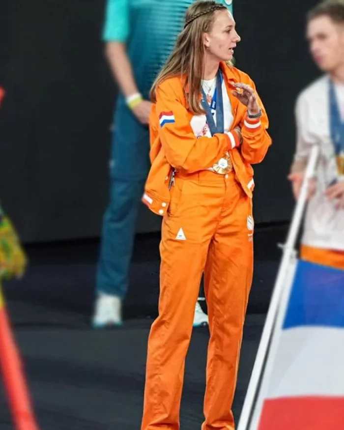 Team Netherlands Olympic 2024 Closing Ceremony Tracksuit Open Closure