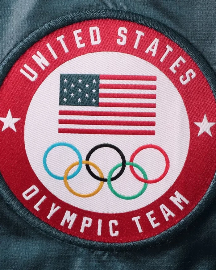 Team Usa Nike Blue Mid-Layer Jacket Logo