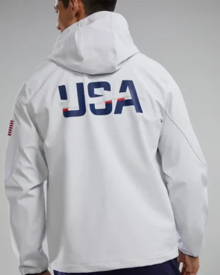 tyr usa olympics softshell recon men jacket back