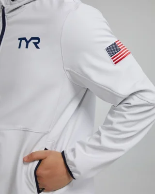 tyr usa olympics softshell recon men jacket side view