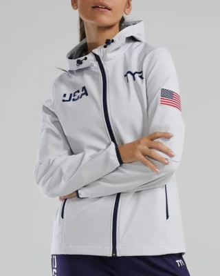 tyr usa olympics softshell recon women jacket