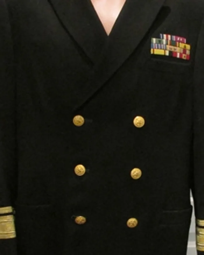 Us Navy Rear Admiral Reefer Jacket Closer