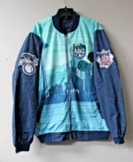 MLB 2023 Seattle Mariners Zip up poly jacket - Trendy Leather Jackets