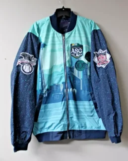 MLB 2023 Seattle Mariners Zip up poly jacket - Trendy Leather Jackets