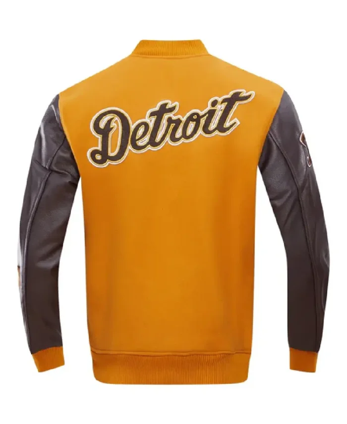 Mlb Detrio Tigers Classic Varsity Jacket Back