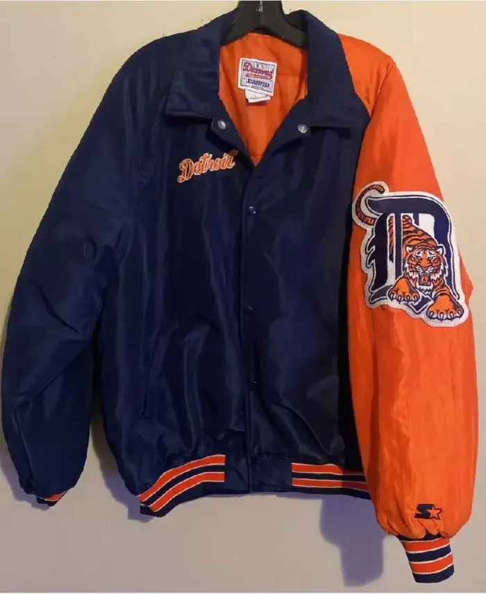 Mlb Detroit Tigers 1990S Starter Diamond Dugout Jacket