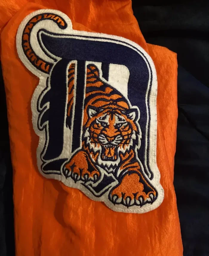 Mlb Detroit Tigers 1990S Starter Diamond Dugout Jacket Side View