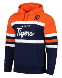 MLB Detroit Tigers Head Coach Pullover Hoodie