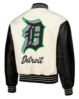 MLB Detroit Tigers Pleasures Varsity Jacket back view