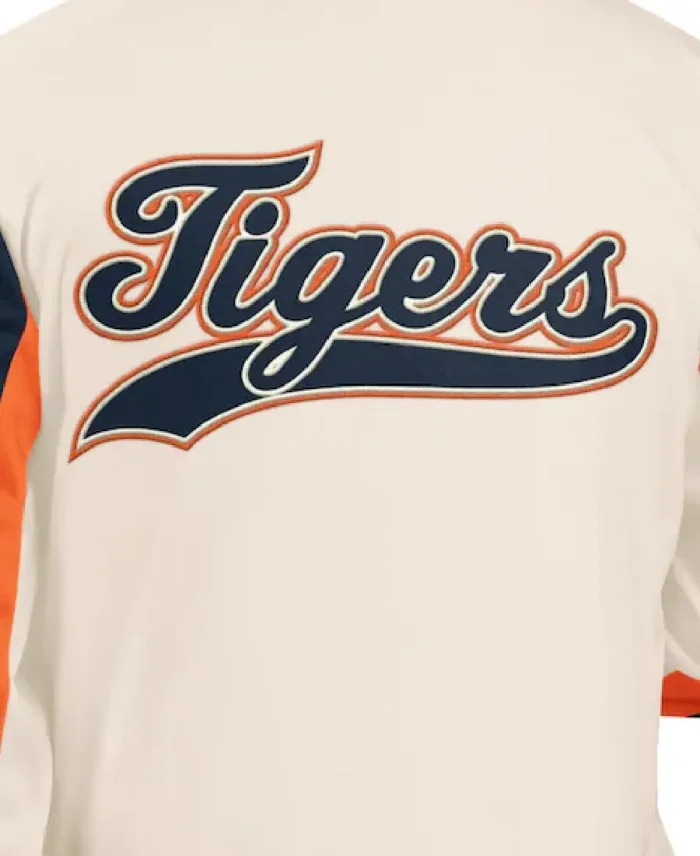 Mlb Detroit Tigers Rebound Track Jacket Closeup