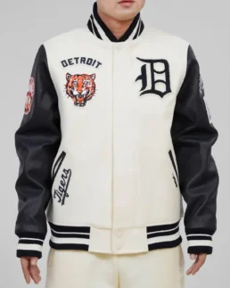 MLB Detroit Tigers Retro Classic Varsity Jacket