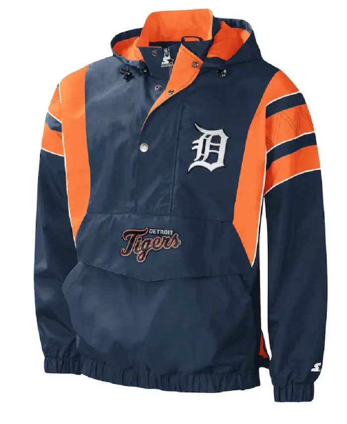 Mlb Detroit Tigers Starter Impact Hoodie Jacket