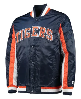 MLB Detroit Tigers Starter The Ace Satin Jacket