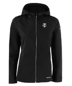 MLB Minnesota Twins Black Roam Eco Hoodie Jacket