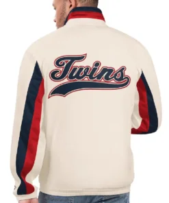 MLB Minnesota Twins Rebound Track Jacket back