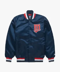 MLB Minnesota Twins Starter Satin Jacket