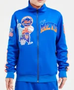 MLB New York Mets Track Jacket syle 2- Trendy Leather Jacket