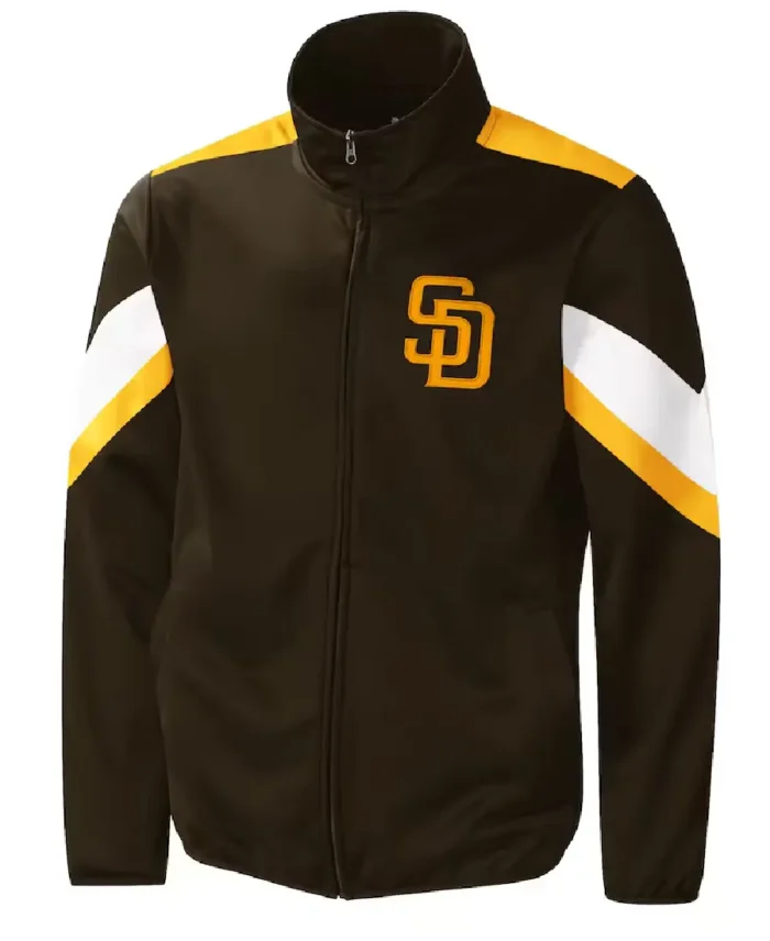 Mlb San Diego Padres G-Iii Sports Track Jacket - Trendy Leather Jacket